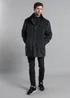 Kensington Eastside Grey Funnel Neck Coat with Wool - S Image 4
