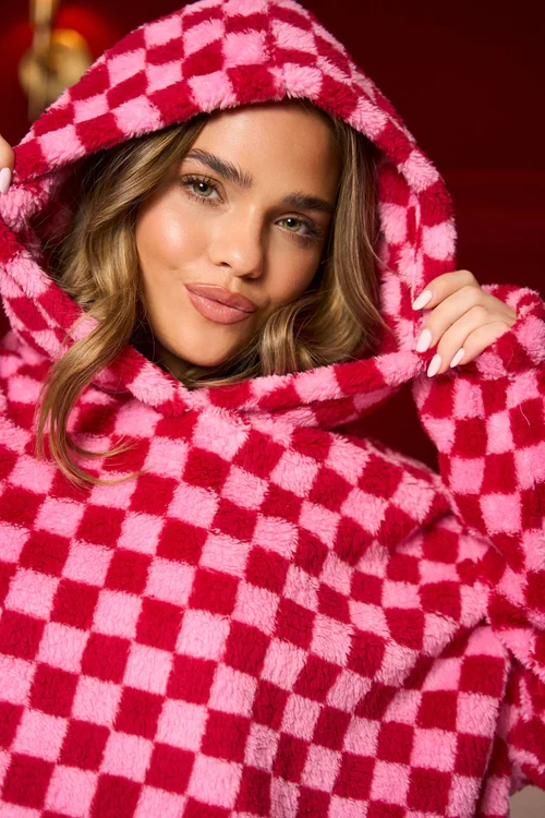 JimJam Pink Check Twosie - L/XL Image 2
