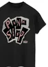 Spiral Galaxy Disney Freaky Friday Pink Slip Black Graphic Boyfriend Fit T-Shirt - Medium Image 2