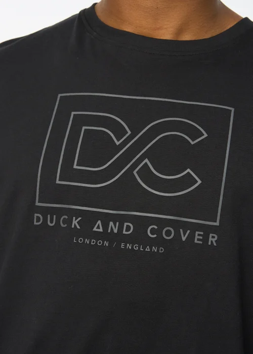Duck & Cover Black Rampmoore T-shirt - Medium Image 4