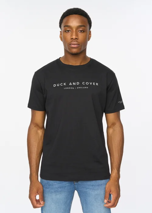 Duck & Cover Black Crytons T-shirt - Small Image 1
