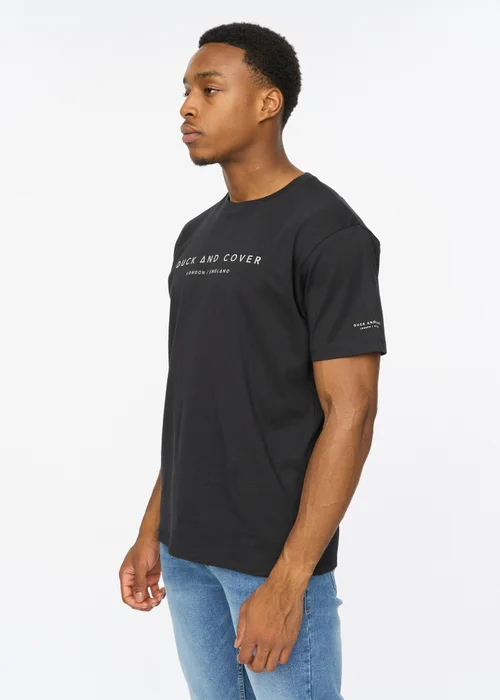 Duck & Cover Black Crytons T-shirt - Small Image 4