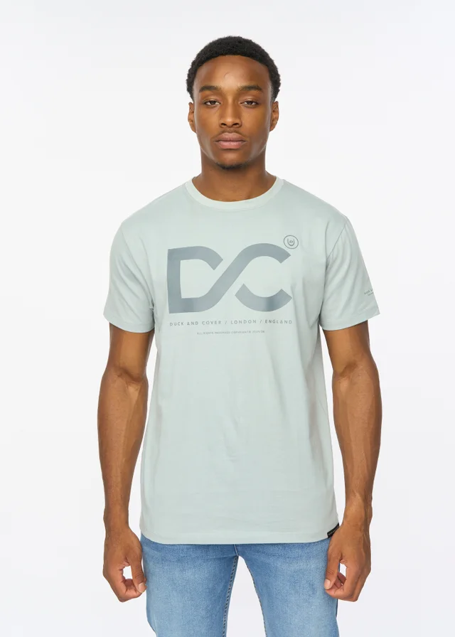 Duck & Cover Steel Blue Polymoore T-shirt