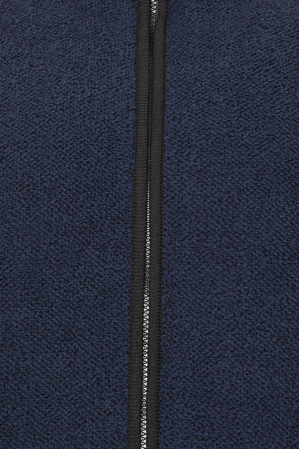 BadRhino Navy Blue Textured Zip Through Fleece - L Image 2