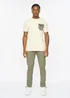 Duck & Cover Off White Kematone T-shirt - Large Image 5