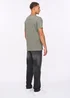 Duck & Cover Olive Deltamans T-shirt - Small Image 2