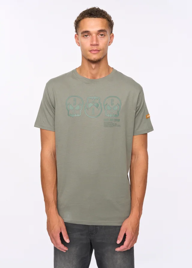 Duck & Cover Olive Deltamans T-shirt