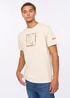 Duck & Cover Off White Primatic T-shirt - Medium Image 3
