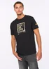 Duck & Cover Black Primatic T-shirt - Extra Large Image 3