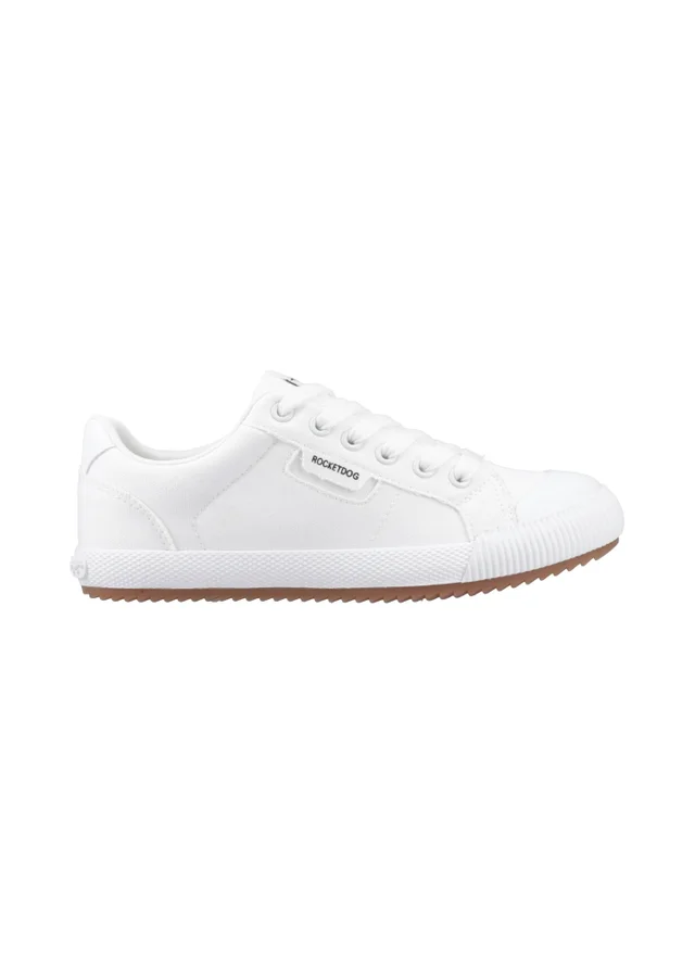 Rocket Dog White Cheery Low Profile Trainers