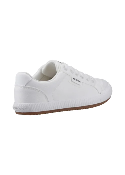 Rocket Dog White Cheery Low Profile Trainers - Size 8 Image 3