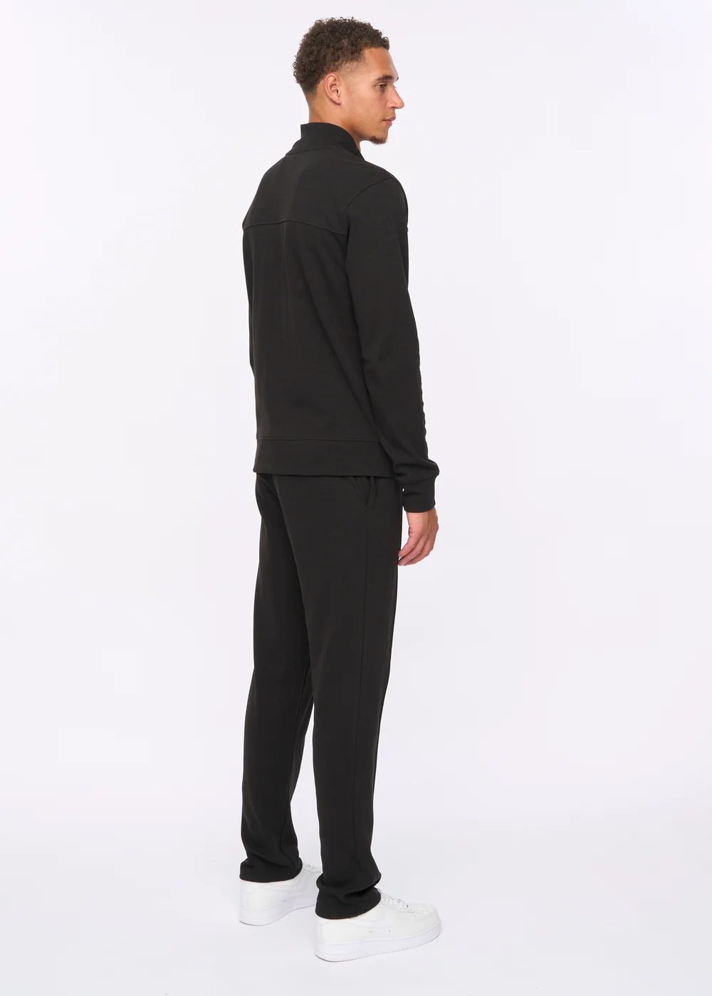 Duck & Cover Black Tames Zip Thru Sweat - XL Image 2