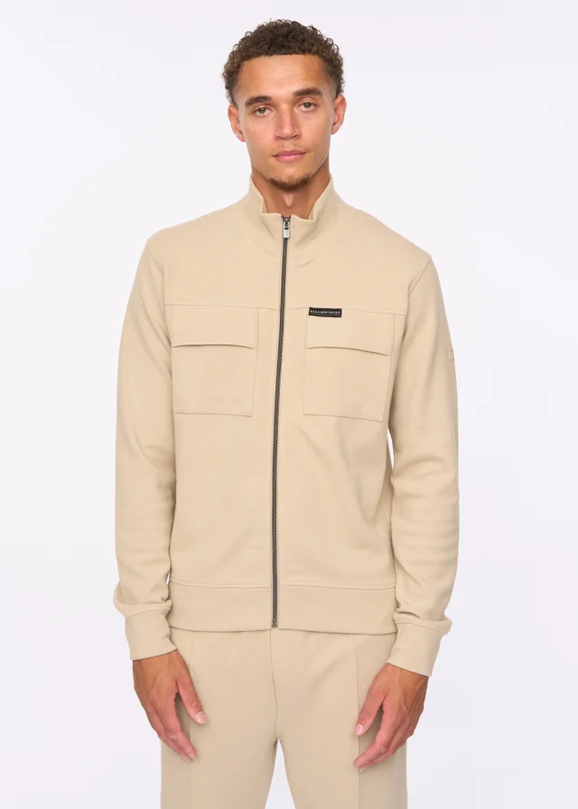 Duck & Cover Stone Tames Zip Thru Sweat