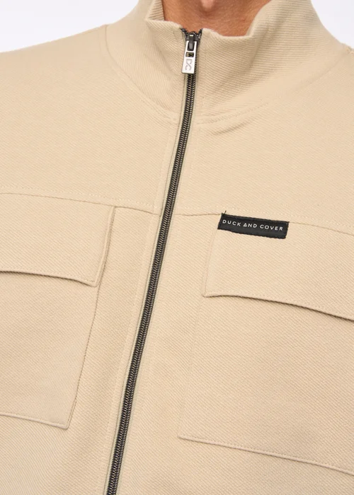 Duck & Cover Stone Tames Zip Thru Sweat - L Image 4