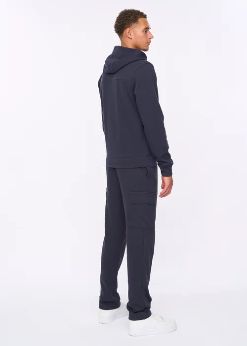 Duck & Cover Navy Optimus Hoodie - Extra Large Image 2