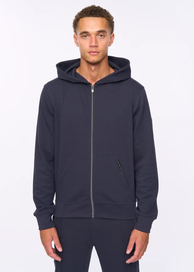 Duck & Cover Navy Optimus Hoodie