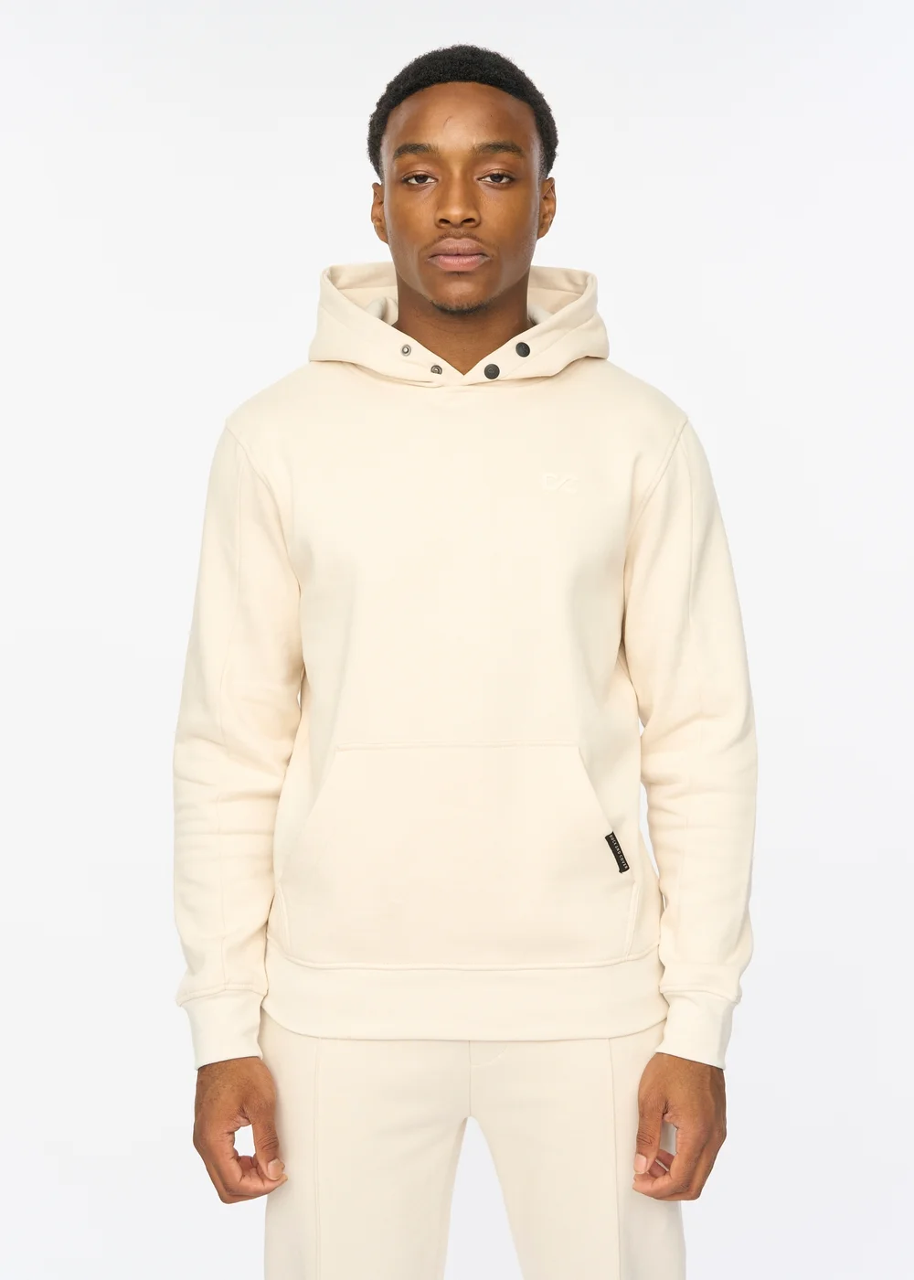 Duck & Cover Off White Chattamere Hoodie - Extra Large Image 1