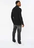 Duck & Cover Black Venosa Cardigan - Large Image 2