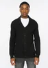 Duck & Cover Black Venosa Cardigan - Large Image 1