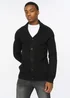 Duck & Cover Black Venosa Cardigan - Large Image 5