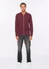 Duck & Cover Raisin Melfi Zip Thru Knit - Small Image 5