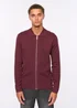 Duck & Cover Raisin Melfi Zip Thru Knit - Small Image 1