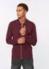 Duck & Cover Raisin Melfi Zip Thru Knit - Small Image 3