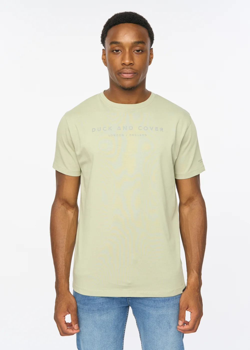 Duck & Cover Sage Crytons T-shirt - Medium Image 1