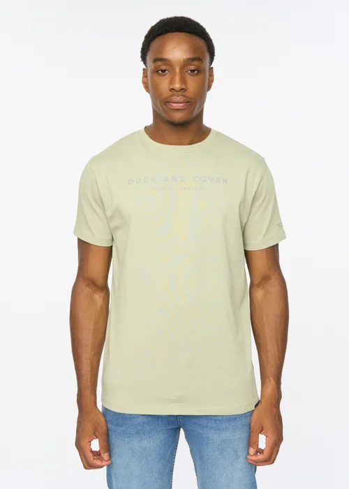 Duck & Cover Sage Crytons T-shirt - Medium Image 1