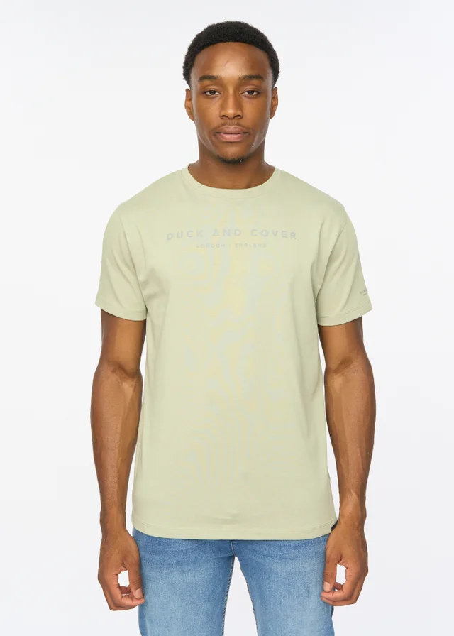Duck & Cover Sage Crytons T-shirt