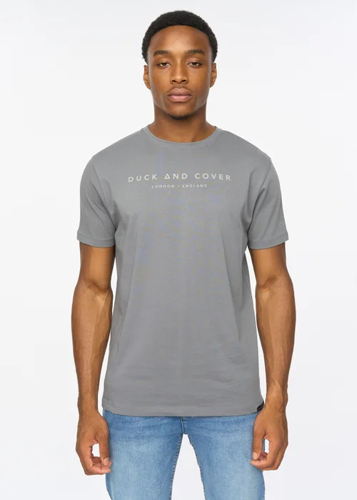 Duck & Cover Petrol Crytons T-shirt - Medium Image 1