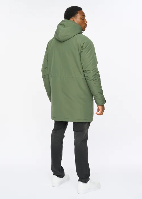 Duck & Cover Olive Copfords Parka - XL Image 2