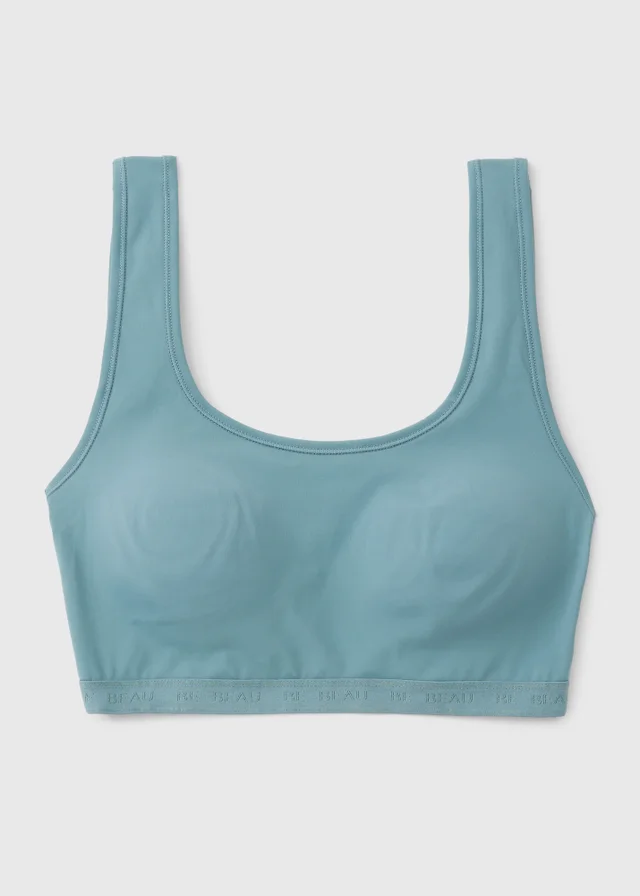 Blue Bonded Bralette