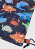 Boys Navy Animal Swimming Bag - One Size Image 2