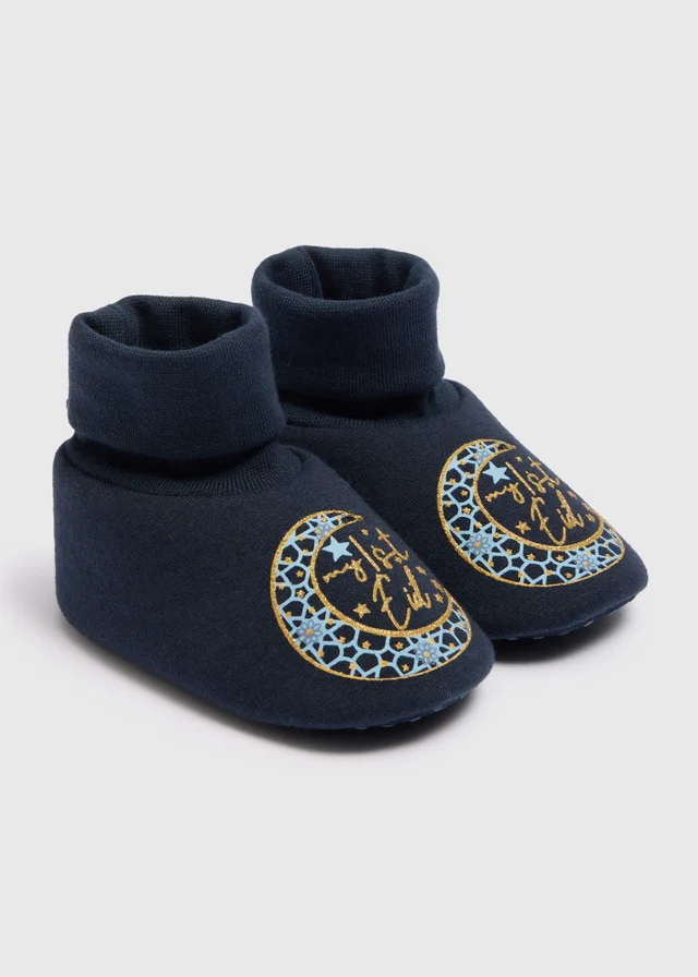 Baby Navy My First Eid Sock Boots (Newborn-12mths)