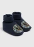 Baby Navy My First Eid Sock Boots (Newborn-12mths) - Age 0 - 3 Months Image 1