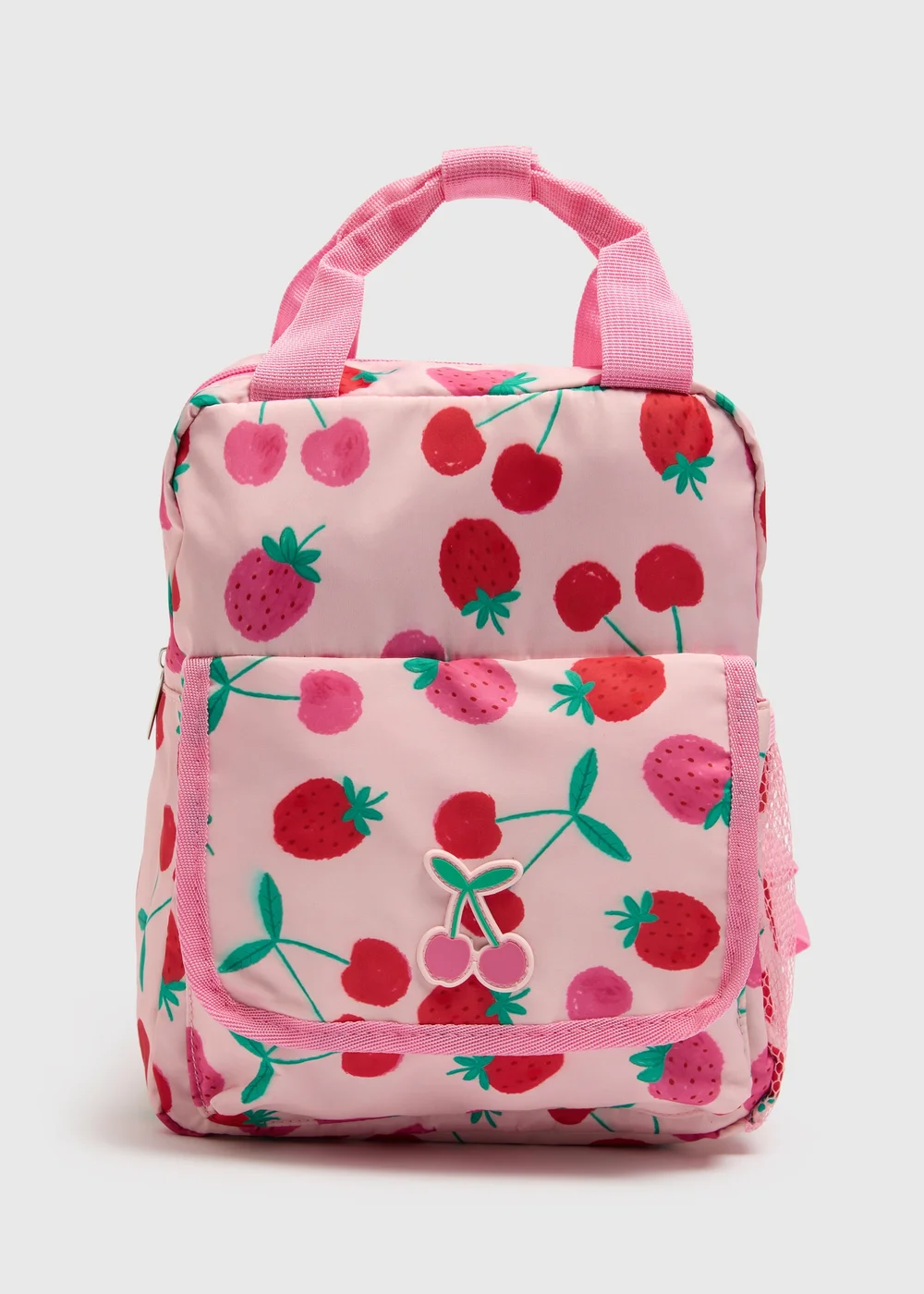 Girls Pink Berry Backpack - One Size Image 1