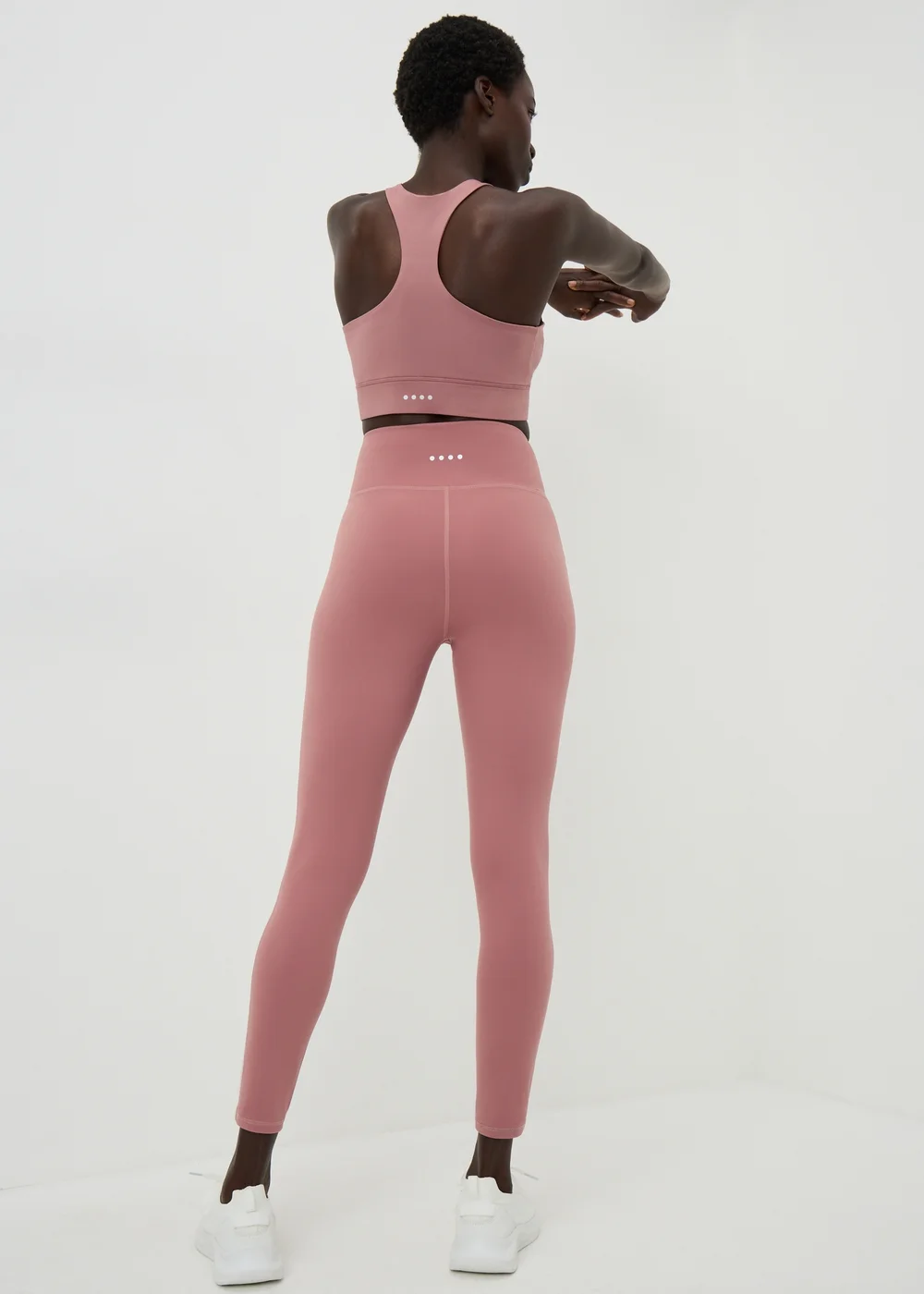 Souluxe Rose Wrap Waist Sports Leggings - 18 Image 2