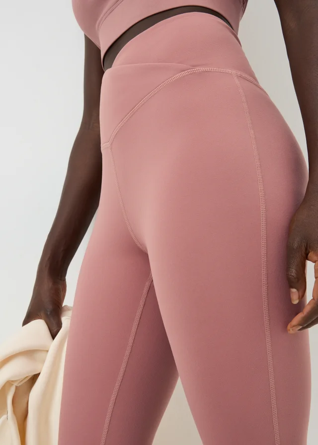Souluxe Rose Wrap Waist Sports Leggings