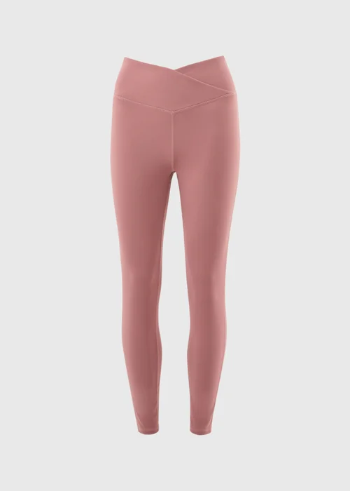 Souluxe Rose Wrap Waist Sports Leggings - 18 Image 3