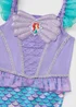 Disney Girls Lilac Ariel Costume (3-9yrs) - Age 3 Years Image 2
