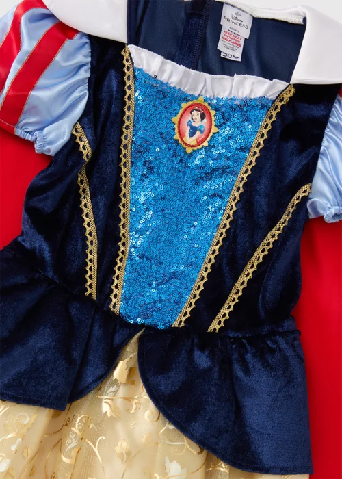 Disney Girls Blue Snow White Costume (3-9yrs) - Age 3 Years Image 2
