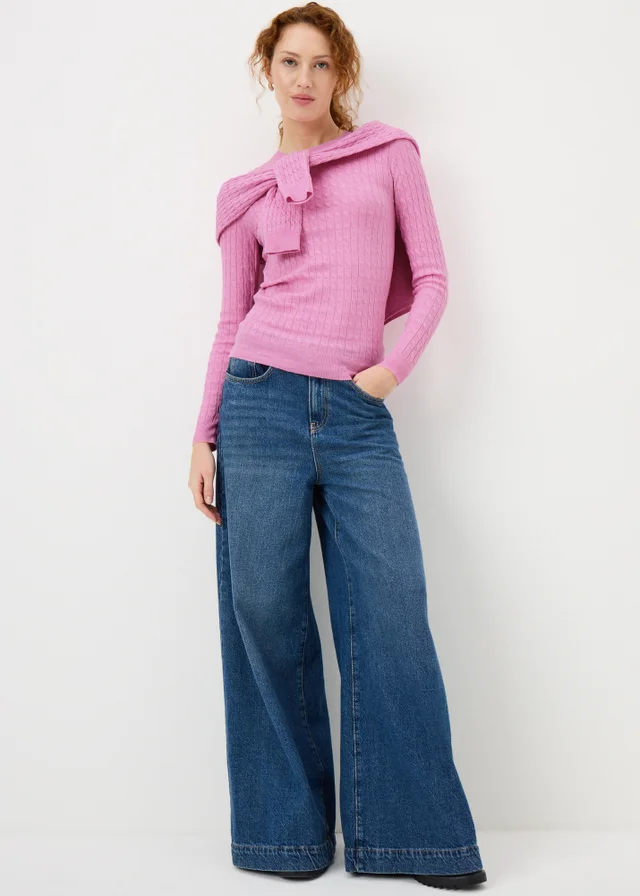 Pink Babycable Jumper