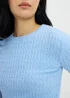 Light Blue Baby Cable Jumper - 8 Image 2