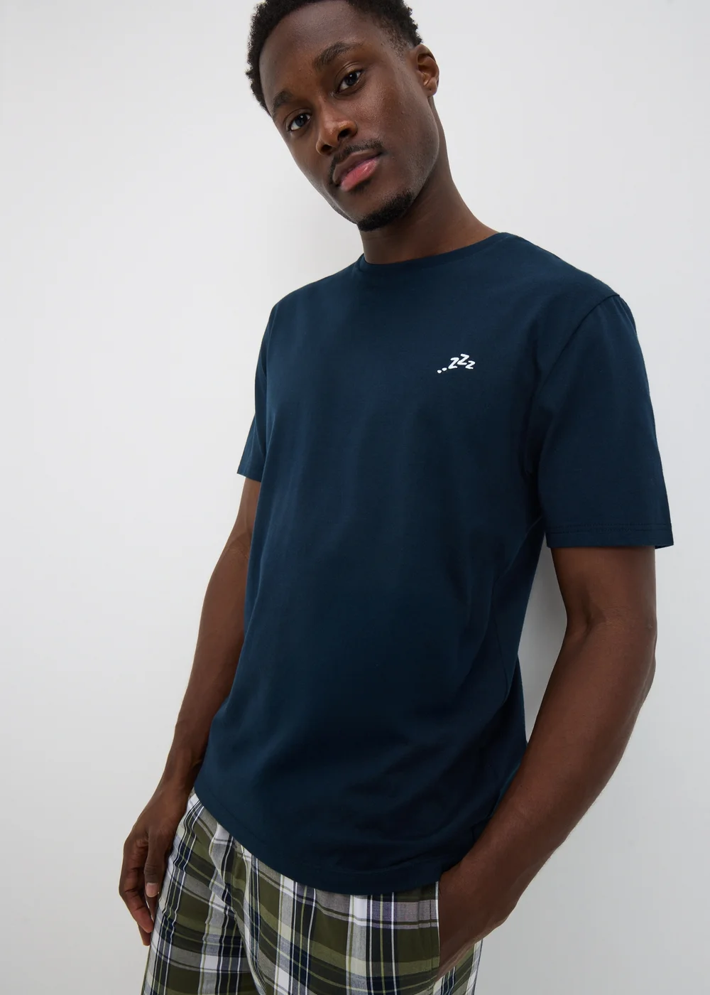 Khaki Poplin Long Pyjama Set - Extra small Image 2