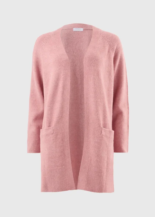 Pink Longline Open Cardigan - Extra small Image 4