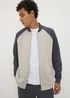 Cream Smart Co Ord Bomber Jacket - S Image 1