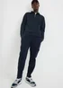 Navy Smart Co-Ord 1/2 Zip Jumper - Small Image 3