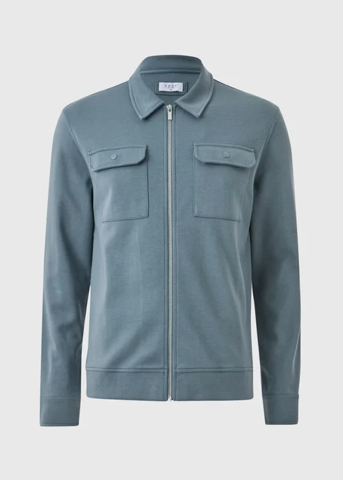 Blue Smart Co Ord Shacket - S Image 3