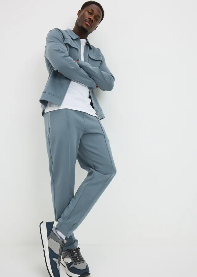 Blue Smart Co Ord Shacket